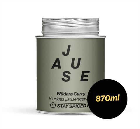 Wüdara Curry, Bieriges Jausengewürz - STAY SPICED ! - 60026xL