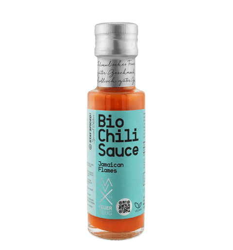 BIO STAY SPICED Chili-Sauce - Jamaican Flames -Jerky - Mühlviertler Feuerzeug - STAY SPICED ! - 80222x