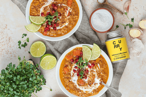 Linsencurry mit Blumenkohl - STAY SPICED !