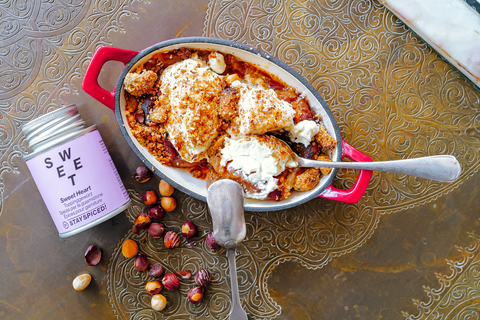Apple Crumble mit Sweet Heart - STAY SPICED !