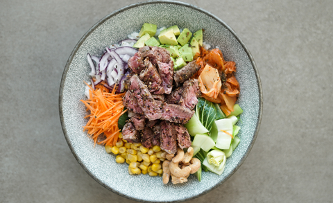 Steak Bowl mit S! FREE Steak & Grill - STAY SPICED !