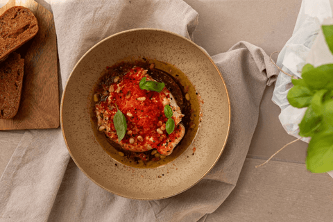 Shaved Tomateneis mit Burrata - STAY SPICED !
