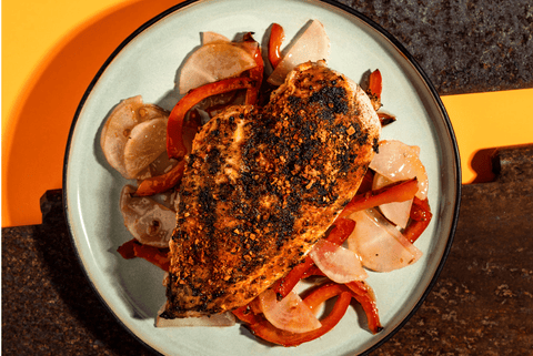 HÜHNERBRUST / PAPRIKA RETTICH GEMÜSE - STAY SPICED !