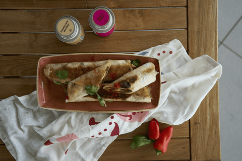 Chicken Fajitas Quesadillas - STAY SPICED !