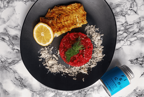 Rote Bete mit Kabeljaufilet - STAY SPICED !