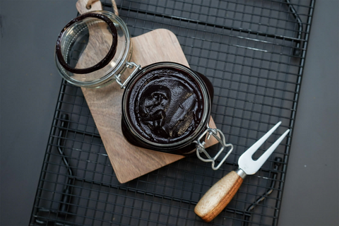 Schwarzbeeren BBQ-Sauce