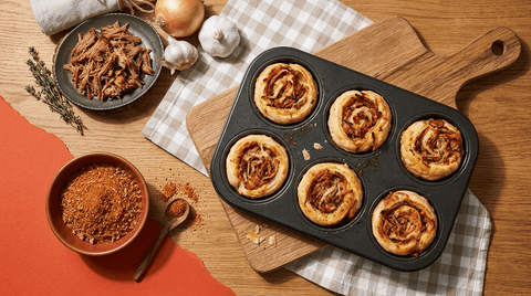 Pulled Pork Schnecken - STAY SPICED !