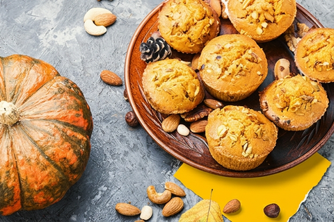 Kürbis-Muffins - STAY SPICED !