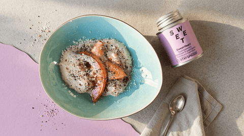 Sweet Heart mit Kürbis, Kaffee, weißer Schokolade und Feta - STAY SPICED !