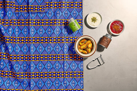 Session Fries mit Chakalaka-Ketchup und Sourcream-Dip - STAY SPICED !