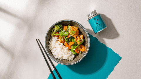 Teriyaki Chicken mit Brokkoli und Paprika - STAY SPICED !