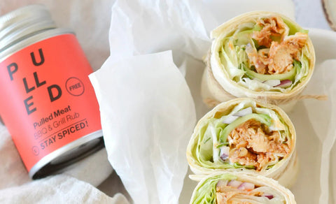 Fresh Pulled Chicken Wrap - STAY SPICED !