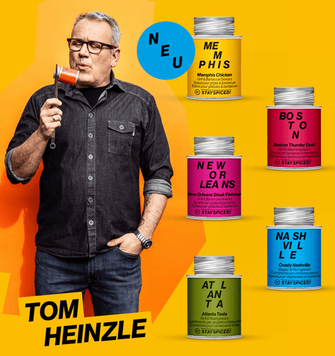 Tom Heinzle Grill Neuheiten 2025 - STAY SPICED !