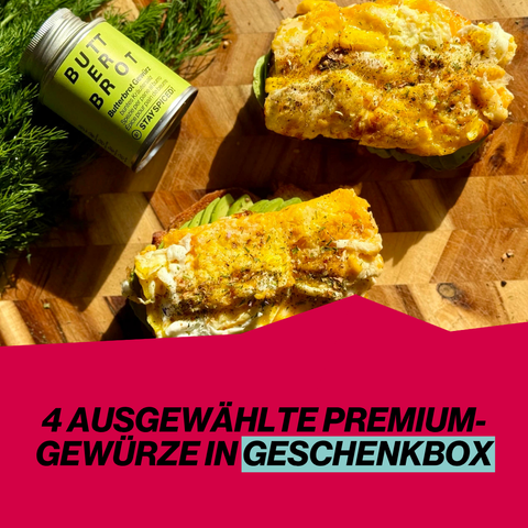 Alles Gute! | Gewürze Set | 4er Geschenkbox