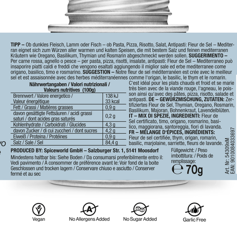 Fleur de Sel / Flor de Sal - Mediterran