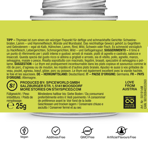 Timo grattugiato - originale della Turingia