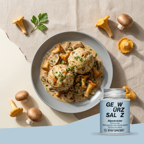 Alpenkräuter Gewürzsalz