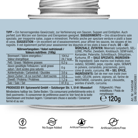 Alpenkräuter Gewürzsalz