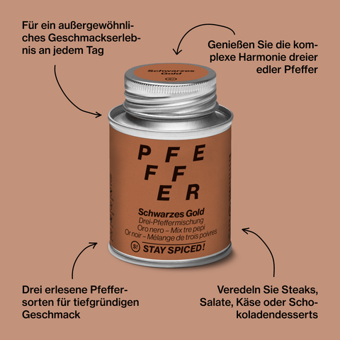 Pfeffermischung "Schwarzes Gold"