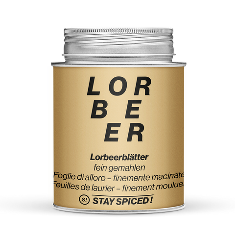 Lorbeerblätter fein-gemahlen