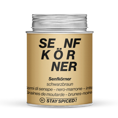 Senfkörner schwarzbraun, ganz