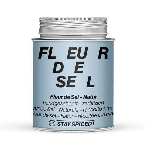 Fleur de Sel / Flor de Sal - Natural - zertifiziert - STAY SPICED ! - 54301xL