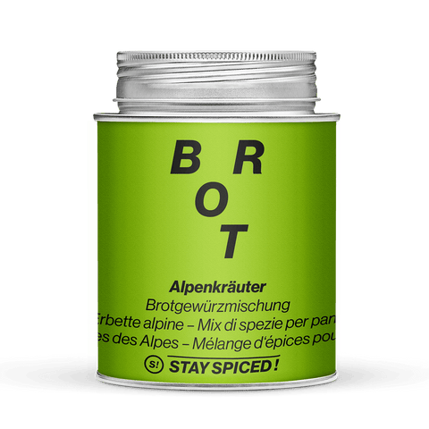 Alpenkräuter Brot Mischung, für den Teig - STAY SPICED ! - 69001xL