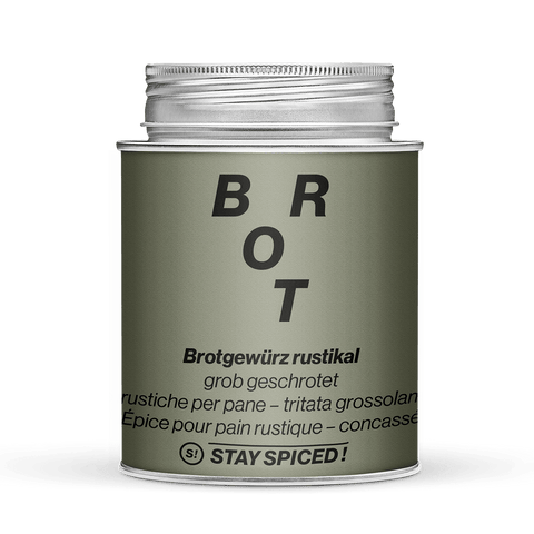 Brotgewürz "rustikal" grob geschrotet mit Schwarzkümmel - STAY SPICED ! - 69002xL