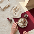 STAY SPICED ! DIY Adventskalender - Holzbox + 24 Jutesäckchen - Leer - STAY SPICED ! - 98012x