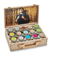 Roland Trettl MEDIUM | Gewürze Set | 15er Holzkiste - STAY SPICED ! - 90011x