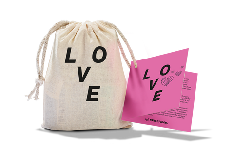 LOVE | Spice Set | 4 spices in a jute bag