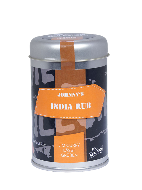 Johnnys, The Grill Show - Away in India Rub