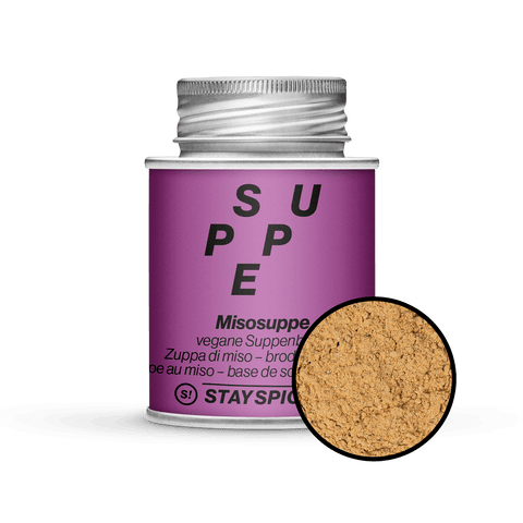 Misosuppe, vegane Suppenbasis - STAY SPICED ! - 72009xM