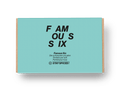 Banderole "FAMOUS SIX" für 6er Geschenkbox - LOSE - STAY SPICED ! - 90070x