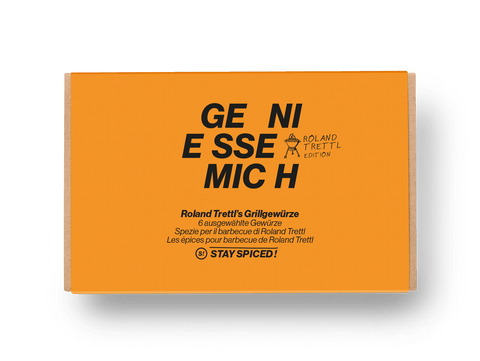 Banderole "ROLAND GRILL" für 6er Geschenkbox - LOSE - STAY SPICED ! - 90071x