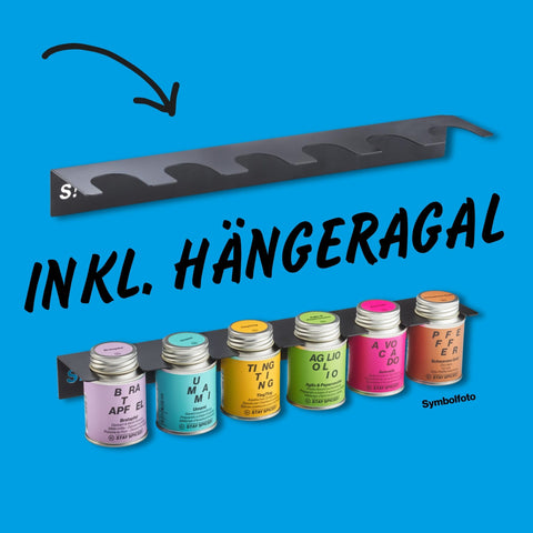 FREE Vorteilsset inkl. Hängeregal - STAY SPICED ! - 59510x