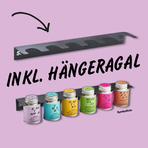 KOCHEN MIT KINDERN Vorteilsset inkl. Hängeregal - STAY SPICED ! - 59120x