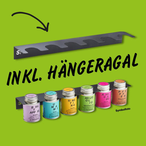 Pizza & Pasta Vorteilsset inkl. Hängeregal - STAY SPICED ! - 59116x