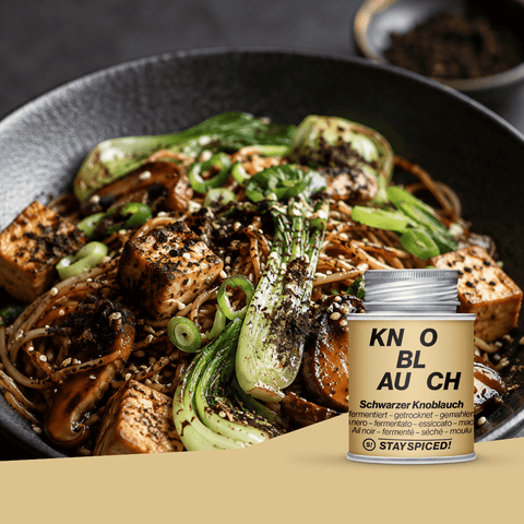 Fermentierter Knoblauch, schwarz - gemahlen - STAY SPICED ! - 50450xM
