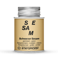 Sesam schwarz - geröstet, ganz - STAY SPICED ! - 50264xM