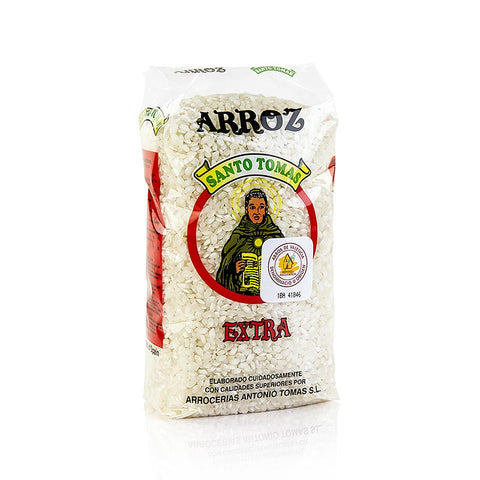 Arroz Extra, short grain rice, for paella or rice pudding, Spain, 1 kg