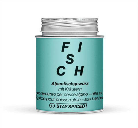 Alpine fish seasoning with herbs