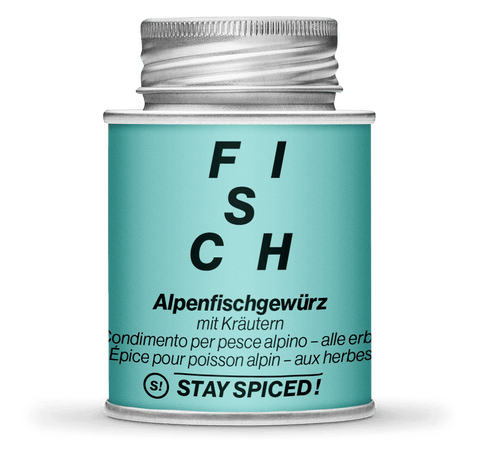 Alpine fish seasoning with herbs