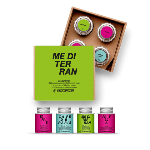 MEDITERRAN | Gewürze Set |4er Geschenkbox