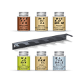 Österreichische Küche Vorteilsset inkl. Hängeregal - STAY SPICED ! - 59512x