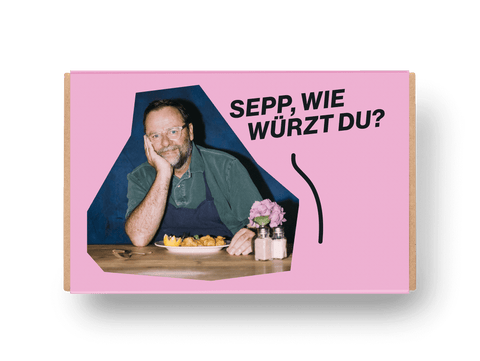 Sepp Schellhorn | Genussset: Sepp, wie würzt du? | 3 Gewürze und 1x Olivenöl