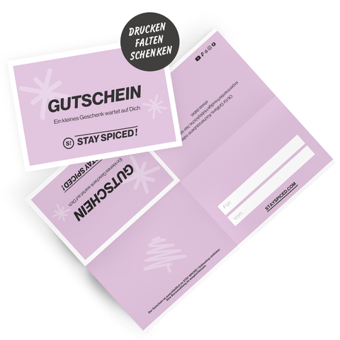 STAY SPICED! GenussGutschein