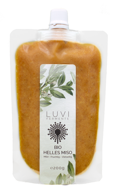 Bio Helles Miso, 200g Beutel, Luvi Fermente