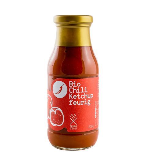 Bio Chiliketchup - feurig - Mühlviertler Feuerzeug