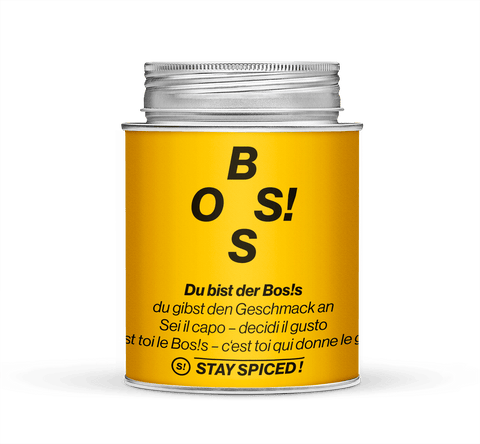 BOS!S – Du bist der Boss, du gibst den Geschmack an!